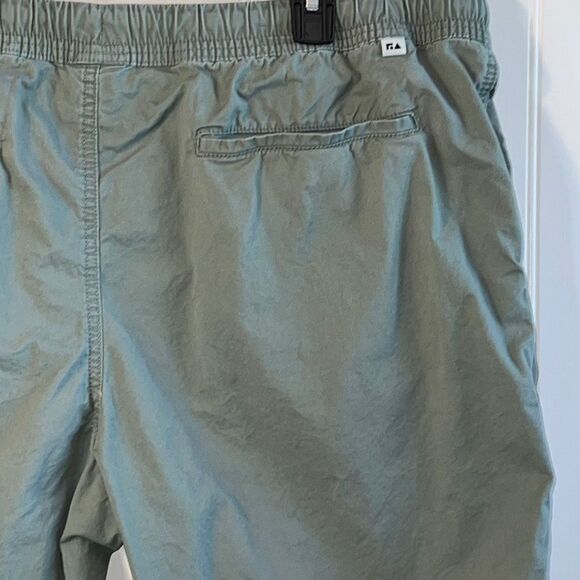 Free Assembly Shorts Men's XLarge Olive Green  Elastic Waist Slash Pockets - Picture 11 of 11